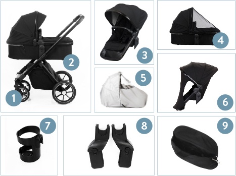 Beqooni Kinderwagen All In